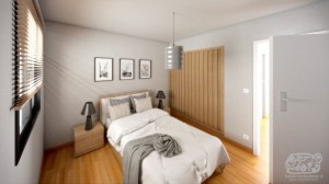 Vista dormitorio principal