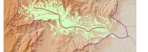 Línea aérea Xert-Pont de la Bota - Visibilidad