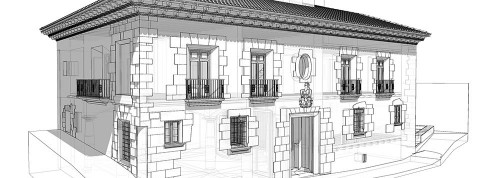 Levantamiento 3D del Palau dels Santjoans
