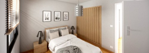 Vista dormitorio principal